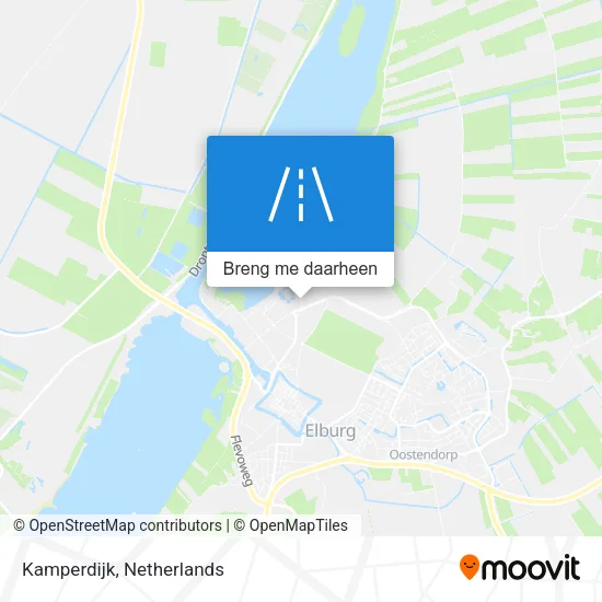 Kamperdijk kaart