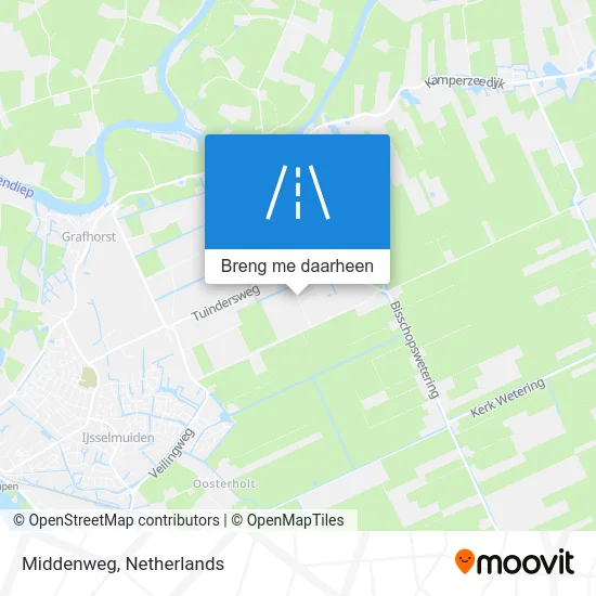 Middenweg kaart