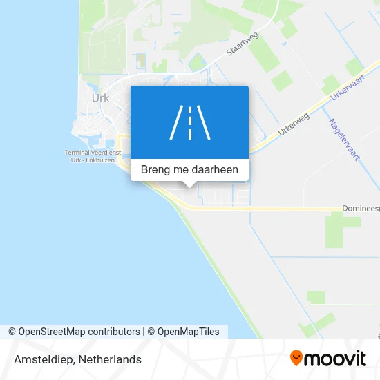 Amsteldiep kaart