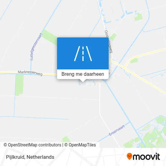 Pijlkruid kaart