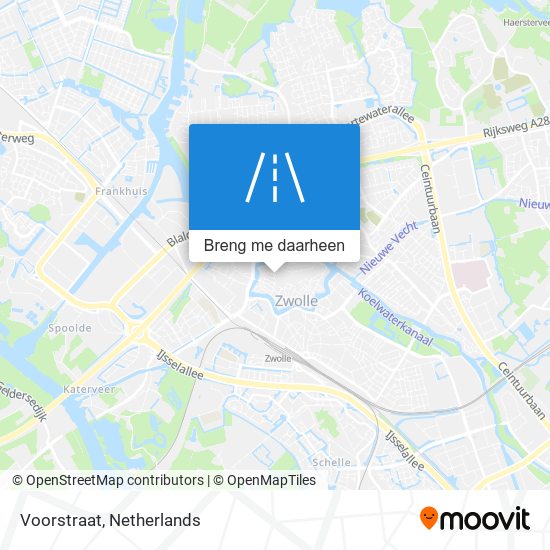 Voorstraat kaart