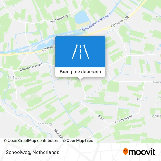 Schoolweg kaart