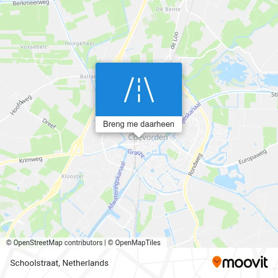 Schoolstraat kaart