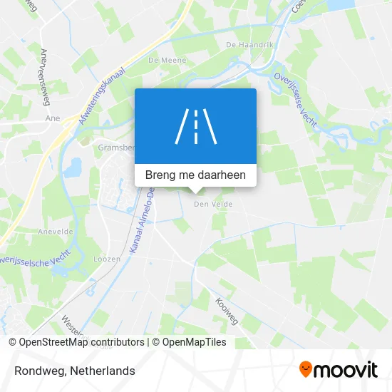 Rondweg kaart