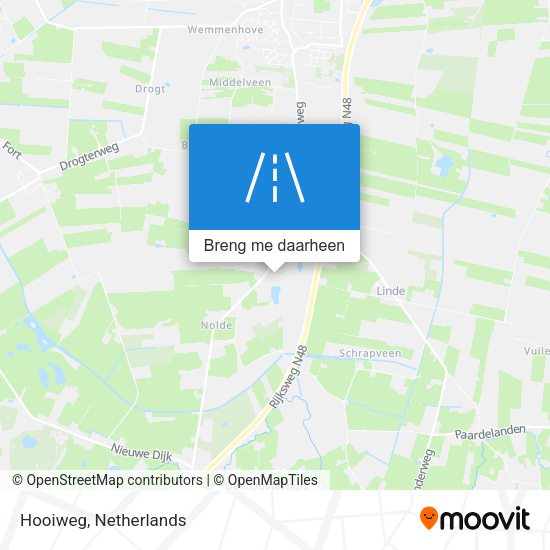 Hooiweg kaart