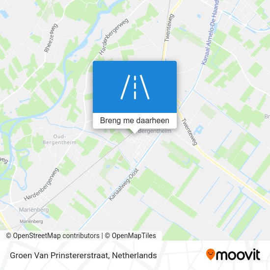 Groen Van Prinstererstraat kaart