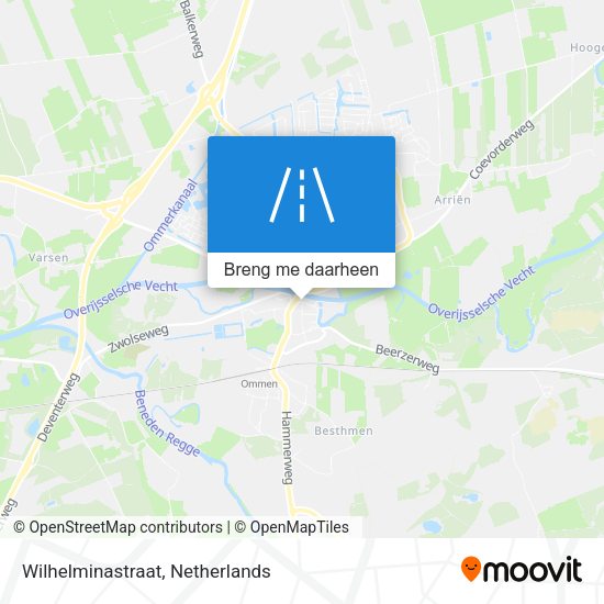 Wilhelminastraat kaart