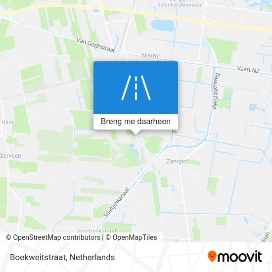 Boekweitstraat kaart