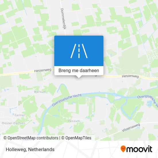 Holleweg kaart