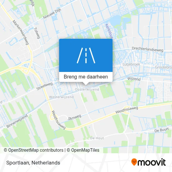 Sportlaan kaart