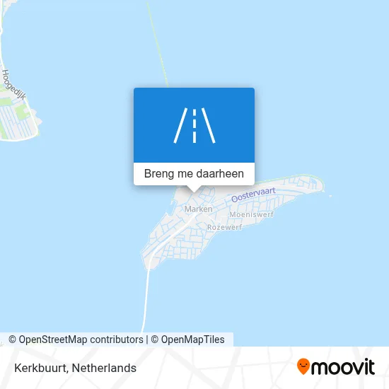 Kerkbuurt kaart