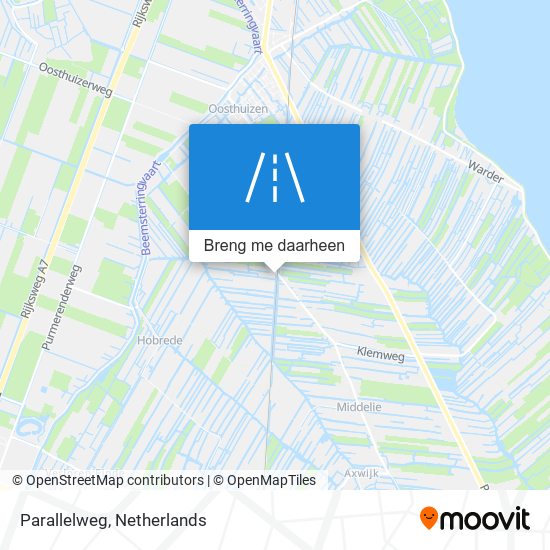 Parallelweg kaart