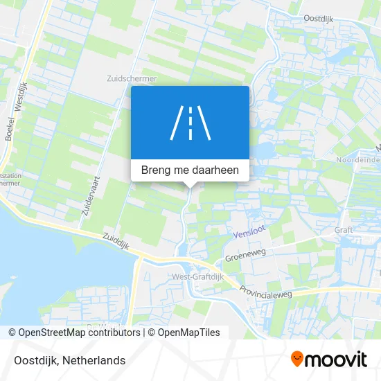 Oostdijk kaart