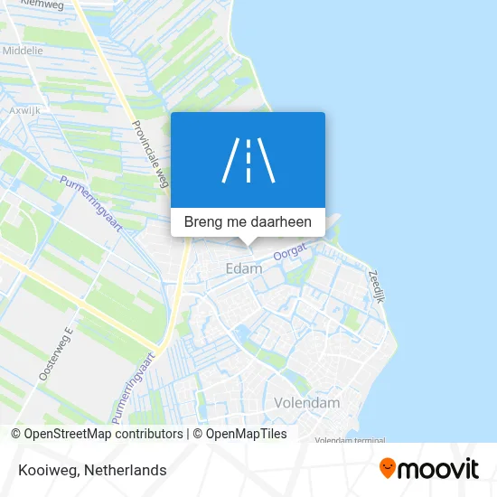 Kooiweg kaart