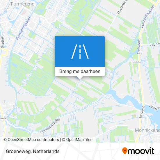 Groeneweg kaart