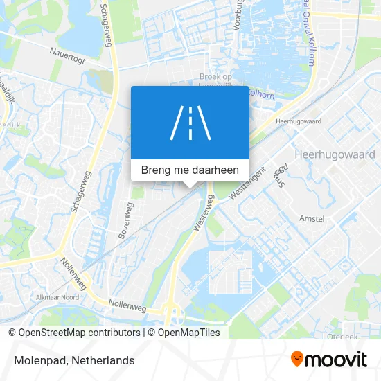 Molenpad kaart