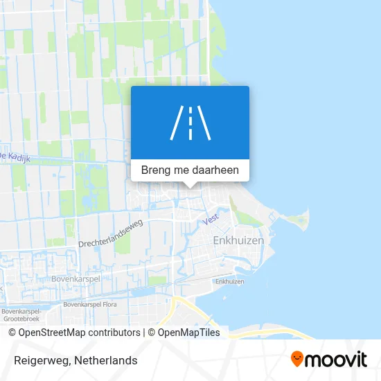 Reigerweg kaart