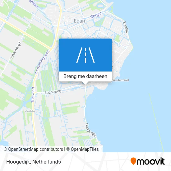 Hoogedijk kaart