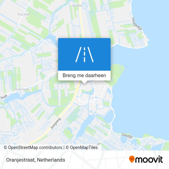 Oranjestraat kaart