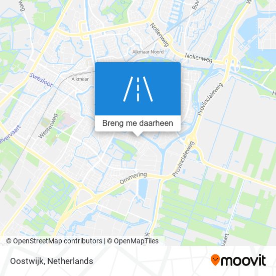 Oostwijk kaart