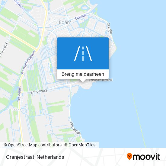 Oranjestraat kaart