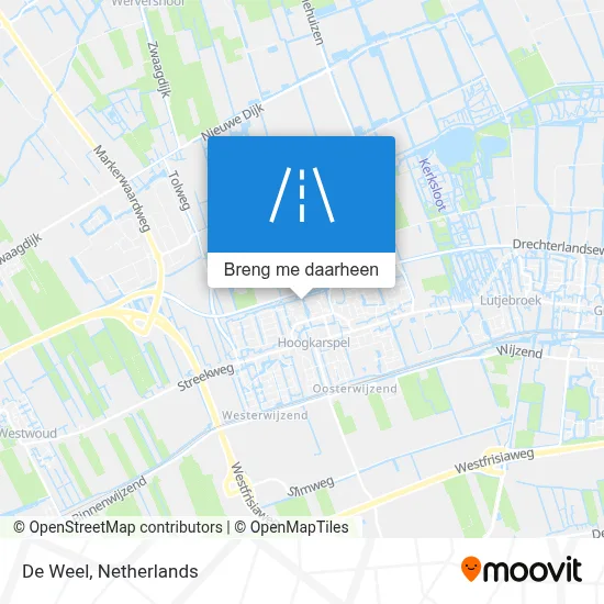 De Weel kaart