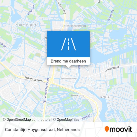 Constantijn Huygensstraat kaart