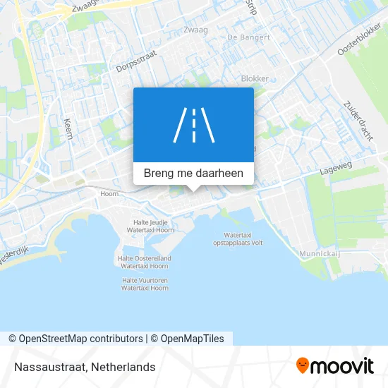 Nassaustraat kaart