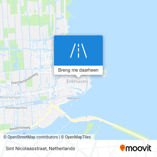 Sint Nicolaasstraat kaart
