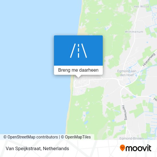 Van Speijkstraat kaart
