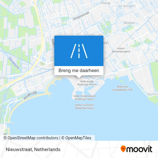 Nieuwstraat kaart