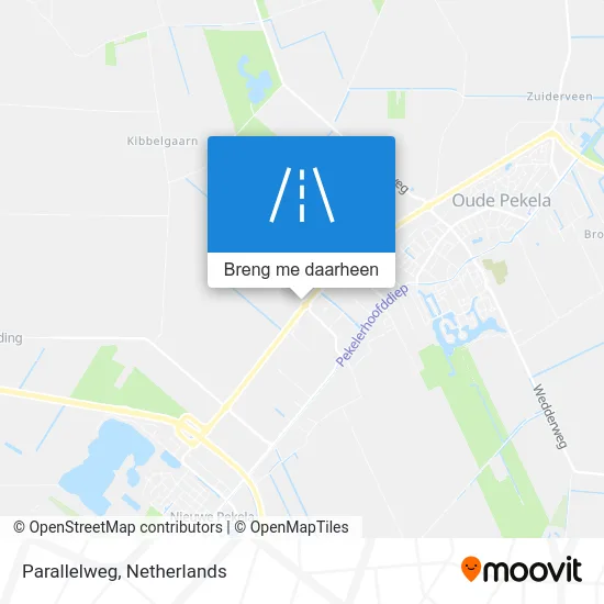 Parallelweg kaart