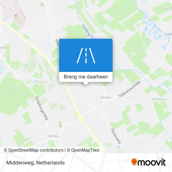 Middenweg kaart