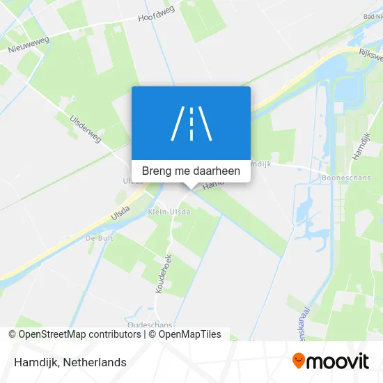 Hamdijk kaart