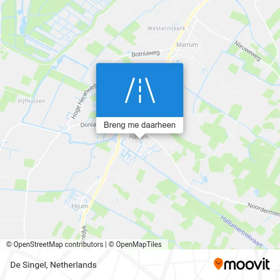 De Singel kaart