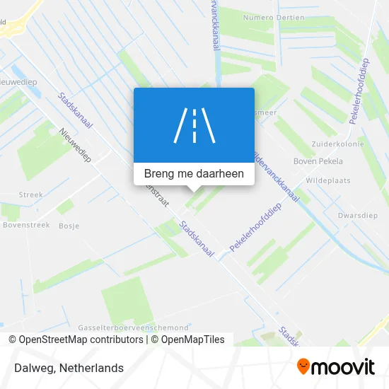Dalweg kaart