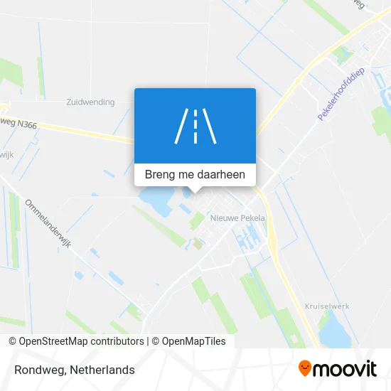 Rondweg kaart