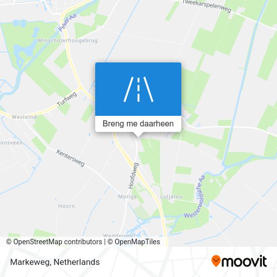 Markeweg kaart