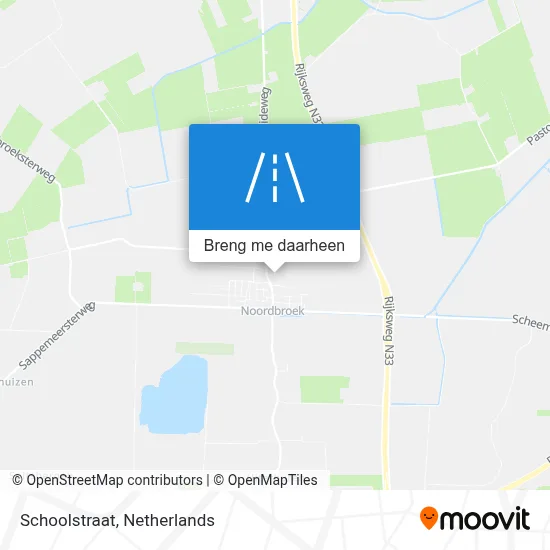 Schoolstraat kaart