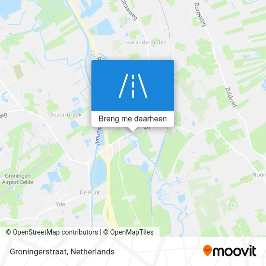 Groningerstraat kaart