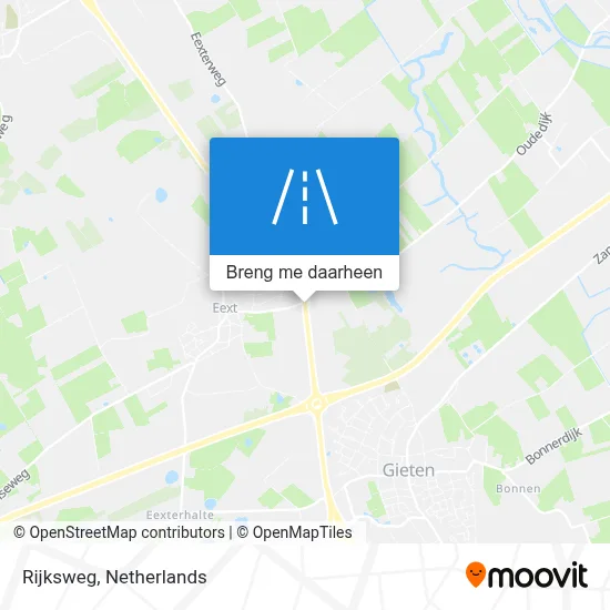Rijksweg kaart