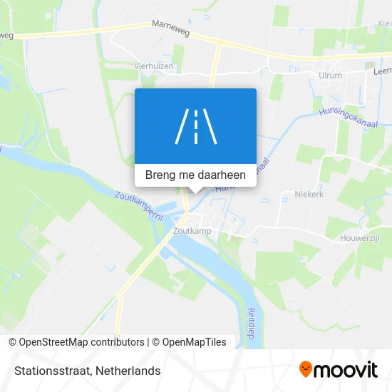 Stationsstraat kaart