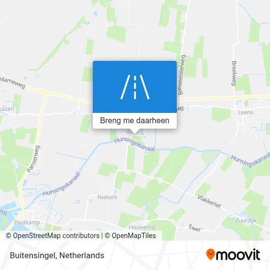 Buitensingel kaart