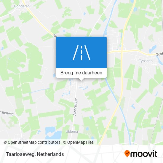 Taarloseweg kaart