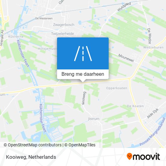 Kooiweg kaart