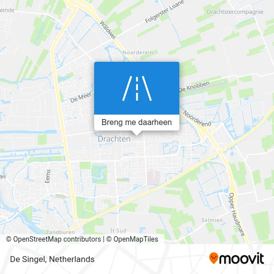 De Singel kaart
