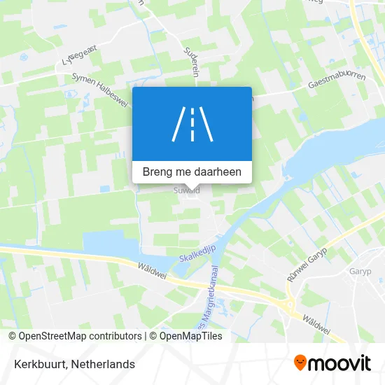 Kerkbuurt kaart