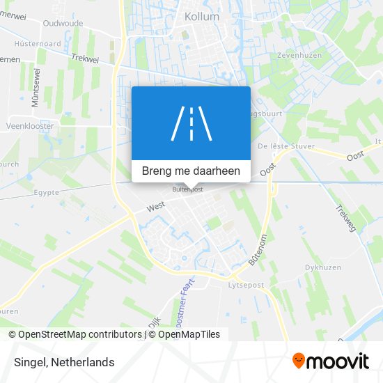 Singel kaart