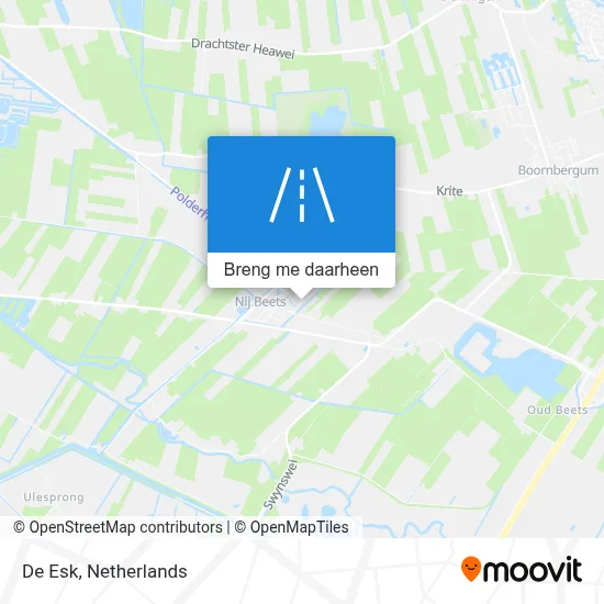 De Esk kaart