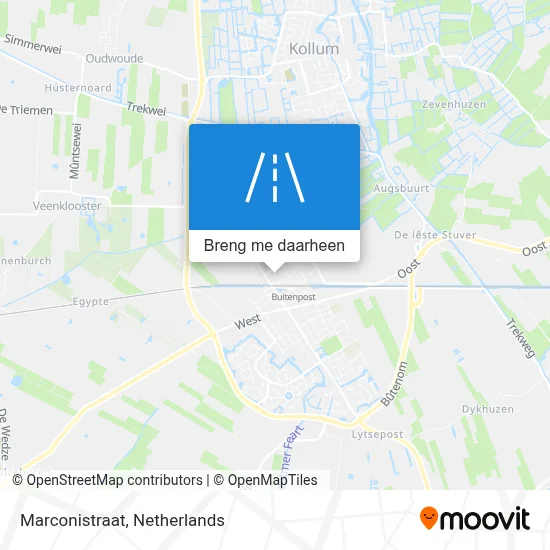 Marconistraat kaart